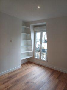Rénovation d'un appartement sur Paris avec pose d'un tout nouveau parquet